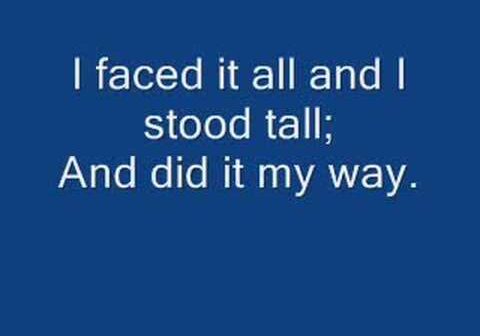 My Way - Frank Sinatra