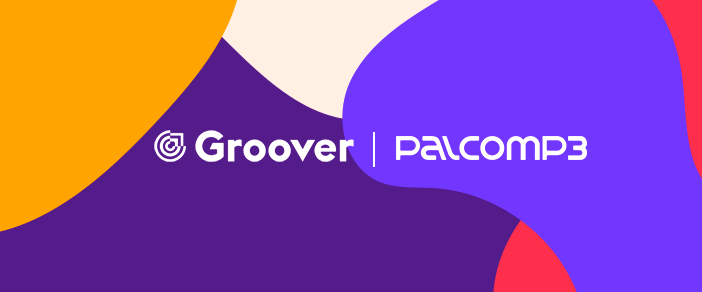 palco mp3 e groover header
