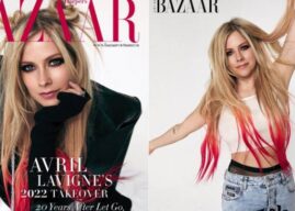 Avril Lavigne arrasando em ensaio para a Harper’s Bazaar e muito mais nas imagens da semana