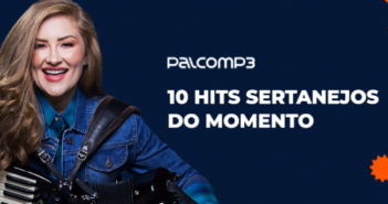 Bia Socek tocando sanfona; artista lançou um dos hits sertanejos de 2023